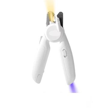 LED Pet Nail Clipper with Integrated File – Illuminated Trimming Tool for Cats and Dogs