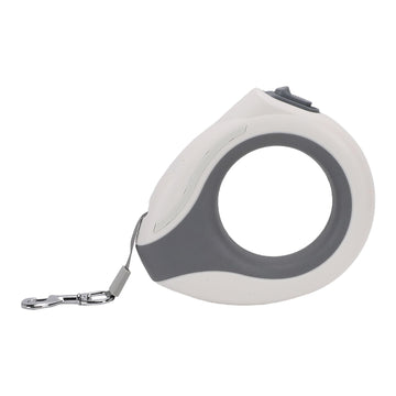 Retractable Tape Dog Leash with Ergonomic Handle and 360° Rotating Hook