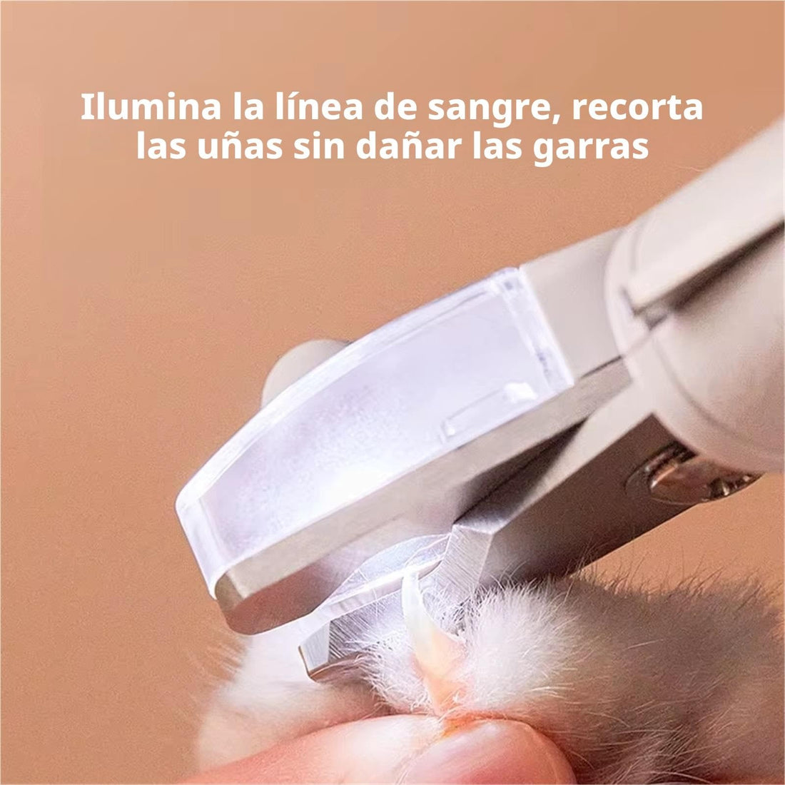 LED Pet Nail Clipper with Integrated File – Illuminated Trimming Tool for Cats and Dogs