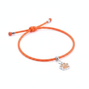 Reflective Woven Polyester Pet Collar with Adjustable Buckle for Low-Light Safety