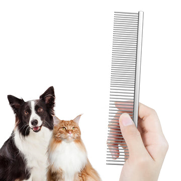 Stainless Steel Double-Sided Pet Comb