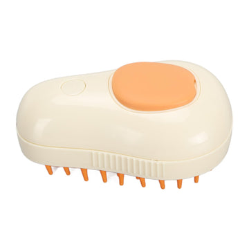 Rechargeable Pet Steam Brush – 3-in-1 Spray, Grooming, and Massage Tool for Hair Removal