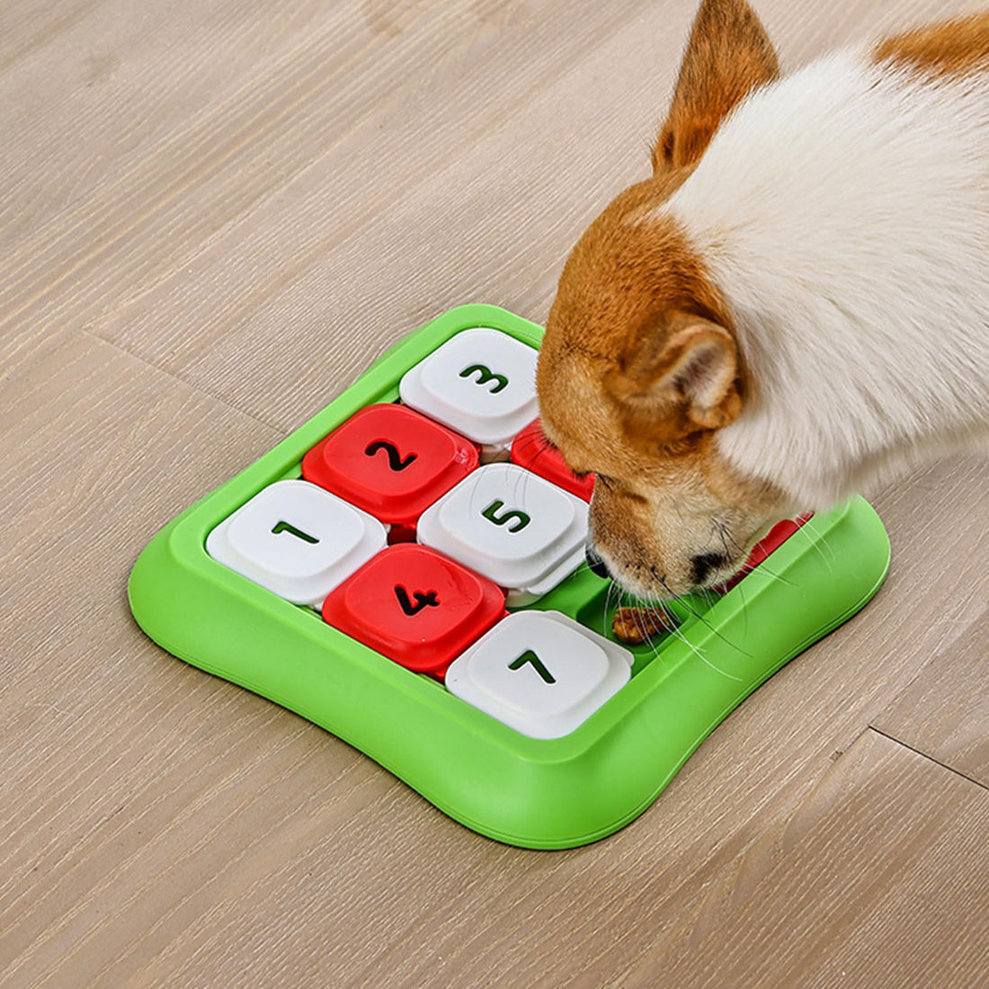 Interactive Treat Dispensing Puzzle Toy – Slow Feeder and Brain Game for All Breed Sizes